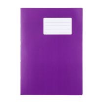 Exercise Books A4 80 Page 8mm F&M Purple