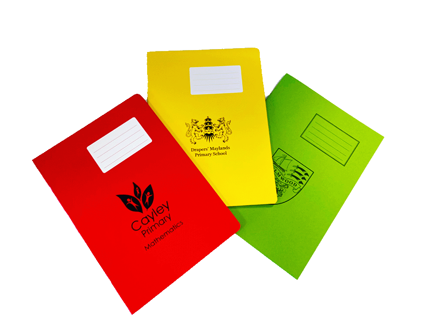 HBS personalised exercise books
